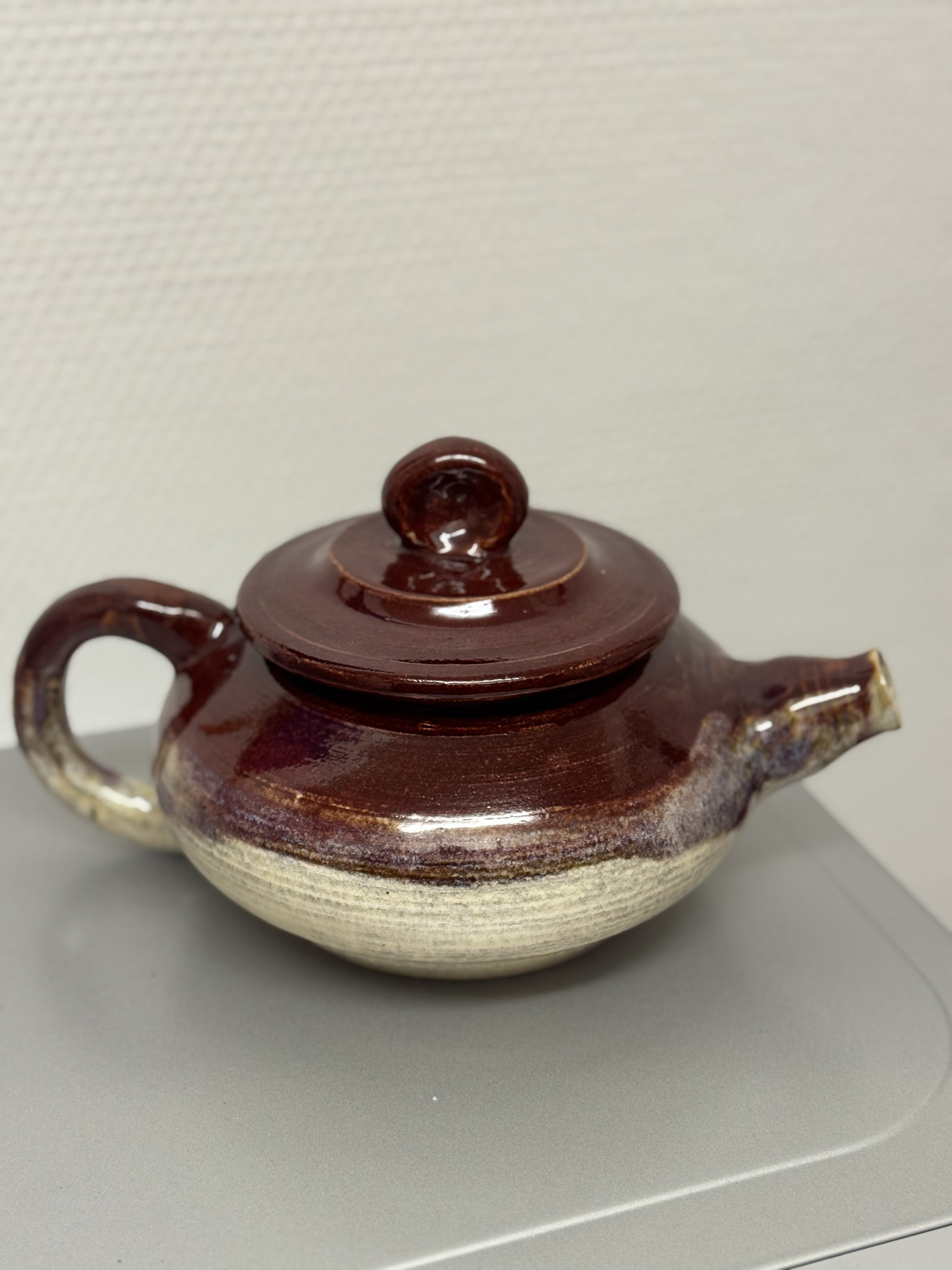 Wheel-thrown ceramic piece by Hamish Patten