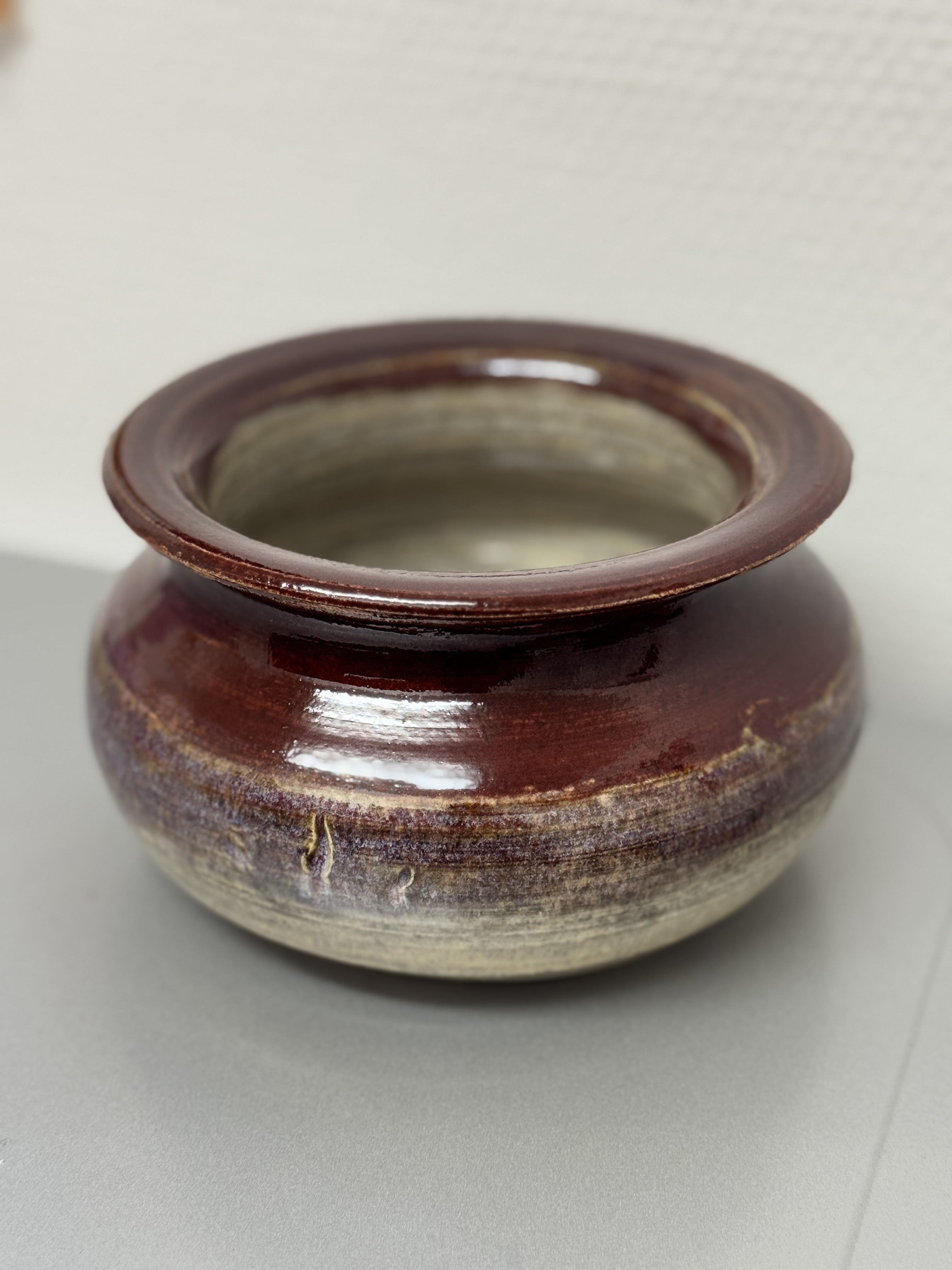 Wheel-thrown ceramic piece by Hamish Patten