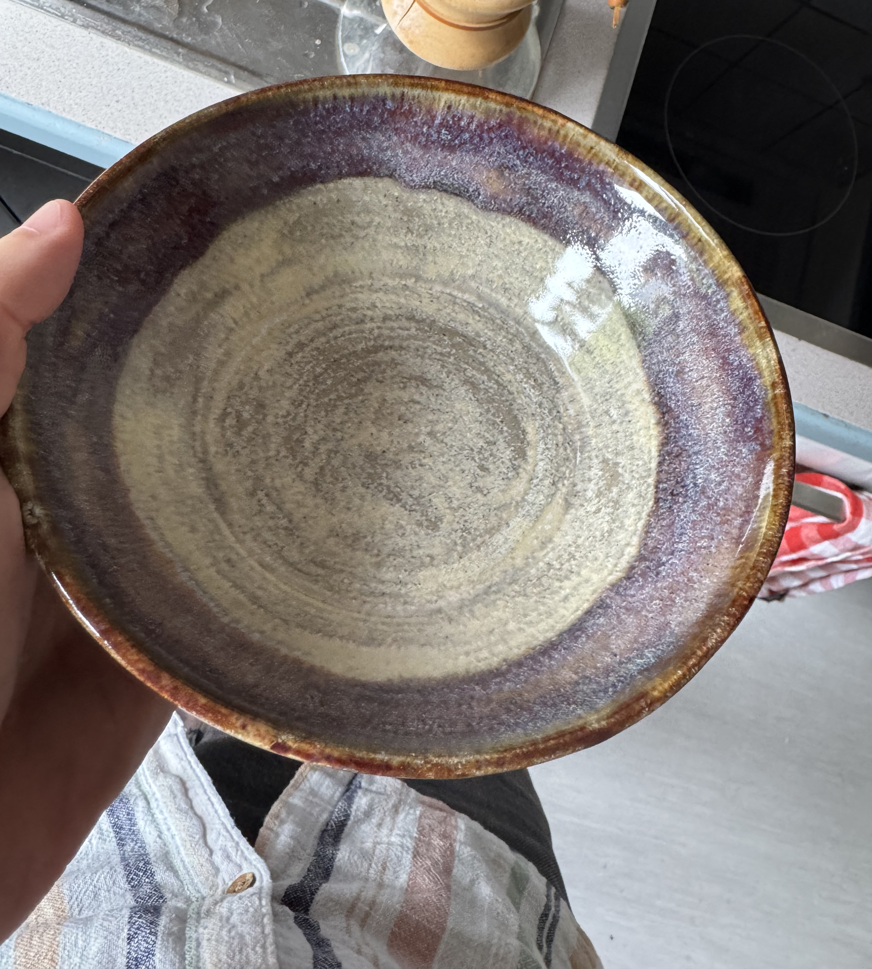 Wheel-thrown ceramic piece by Hamish Patten