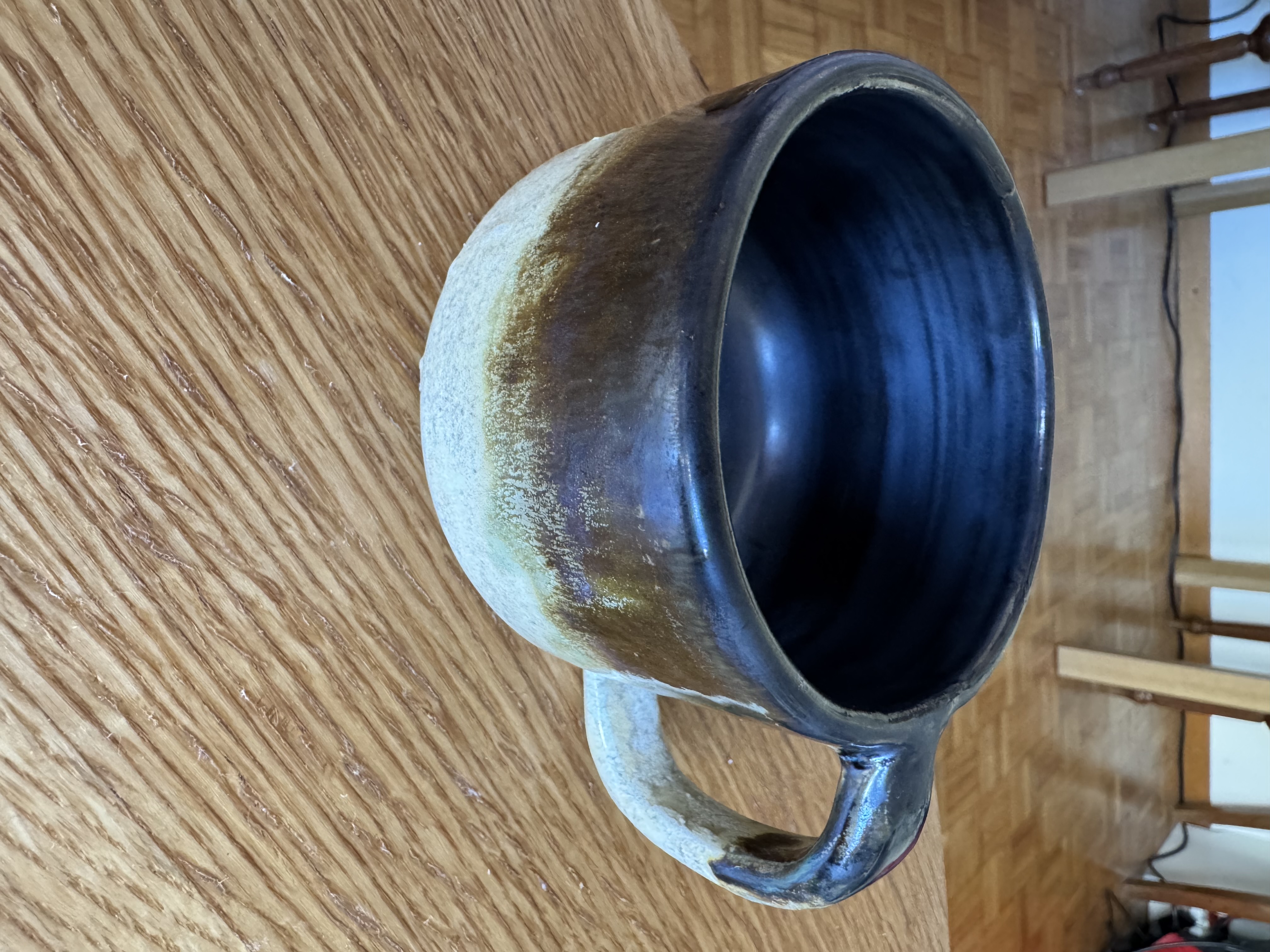 Wheel-thrown ceramic piece by Hamish Patten